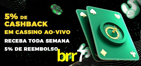 Promoções do cassino ao Vivo brr7